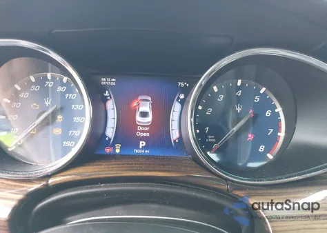 2014 Maserati Quattroporte S Q4 из США, поврежденный, VIN ZAM56RRA5E1108776